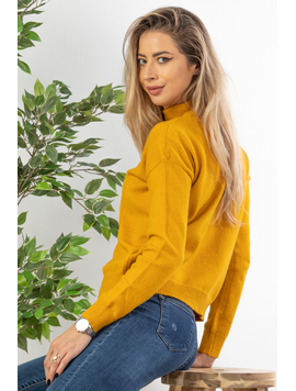 Pulover Dama Solana Mustar