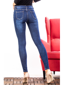 Blugi Dama Bumbac Avery Bleumarin