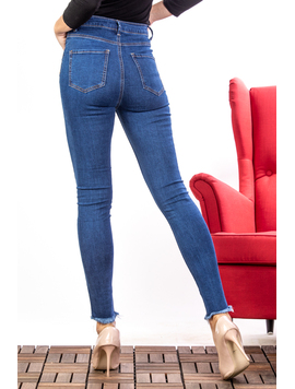 Blugi Dama Bumbac HarperFour Bleumarin
