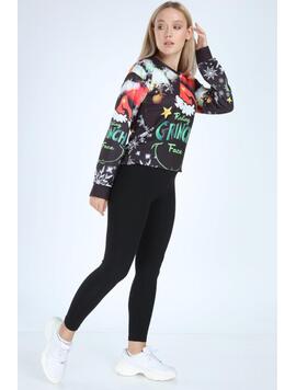 Bluza Dama Grinch Negru