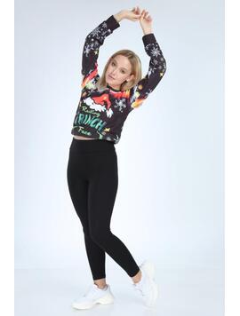 Bluza Dama Grinch Negru