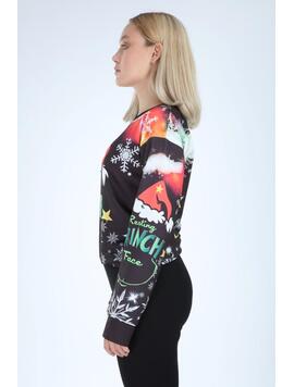 Bluza Dama Grinch Negru