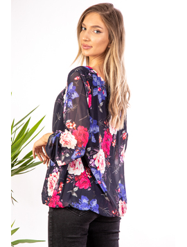 Bluza Dama Voal MarryJyne Bleumarin