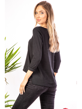 Bluza Dama Tricot Janes Negru