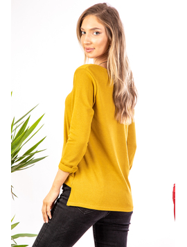 Bluza Dama Tricot Janes Mustar