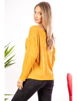 Bluza Dama Tricot YeelsFour Mustar