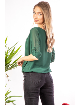Bluza Dama Voal OllaOne Verde