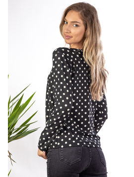 Bluza Dama BubbleOne Negru si Alb