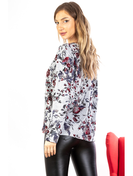 Bluza Dama KandyaOne Gri si Negru