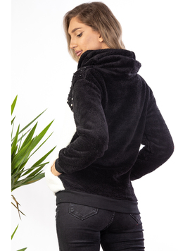 Hanorac Dama CocolinnThree Negru