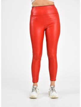 Pantaloni Dama Bumbac KassyTen Rosu