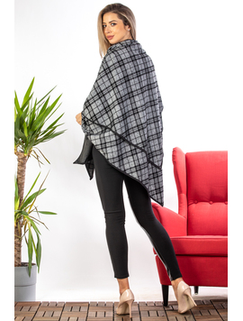 Poncho Dama Jessey Gri