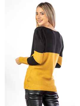 Pulover Dama Kartemy Negru
