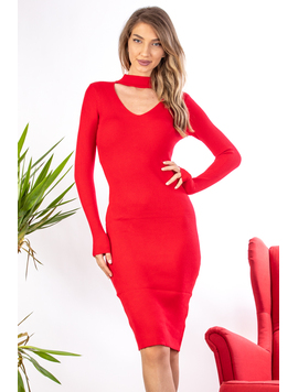 Rochie Dama Kelly Rosu