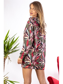 Rochie Hanorac Dama Tropera Kaki