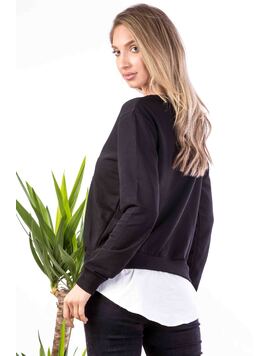 Bluza Dama Bumbac FashionStyle Negru