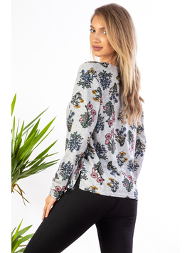 Bluza Dama Yolys Gri si Verde