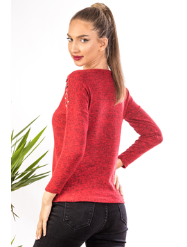 Bluza Dama MissBlueTwo Rosu