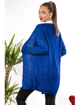 Cardigan Dama GoldInsert Albastru