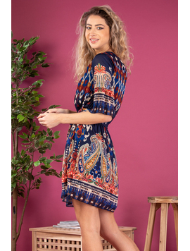 Rochie Dama Voal JeddySix Bleumarin