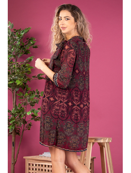 Rochie Dama Voal JeddysFive Grena