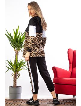 Trening Dama Bumbac WildPrint Negru