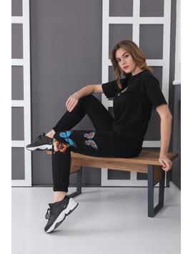 Compleu Dama ButterFlys Negru