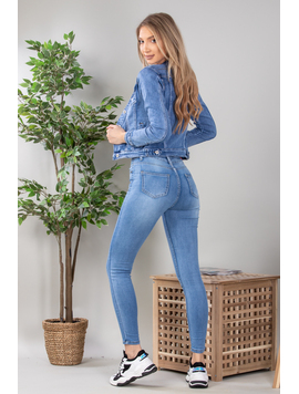Geaca Dama Hamilton Bleu