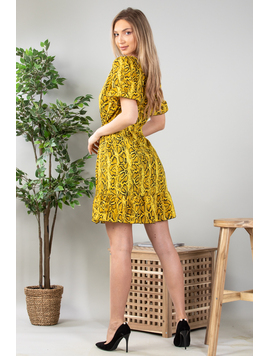 Rochie Dama Hendricks Mustar