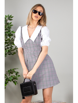Rochie Dama Meghan Alb