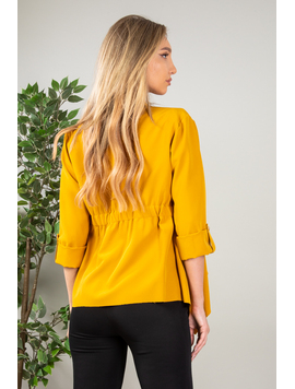 Blazer Dama Gamble Mustar