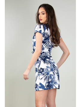Rochie Dama Carney Bleumarin