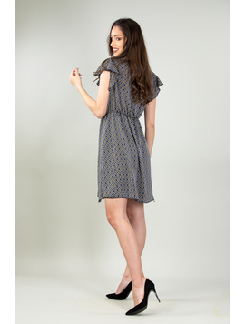 Rochie Dama Marshy Bleu