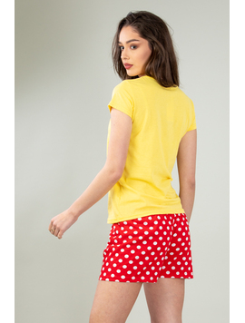 Pijama Dama Hurley Galben
