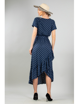 Rochie Dama Madiha Bleumarin
