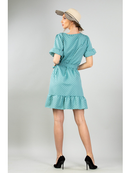 Rochie Dama Milne Turcoaz