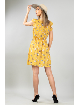 Rochie Dama Lorraine Mustar