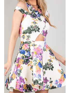 Rochie Dama Haynes Alb