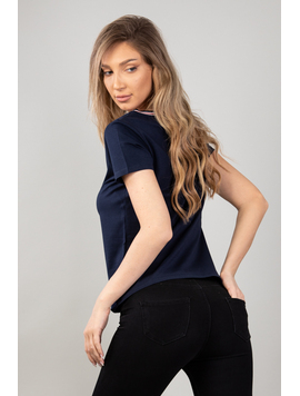 Tricou Dama Frenchy Bleumarin