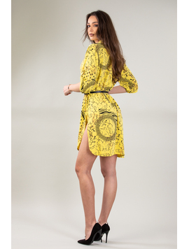 Rochie Dama Stokes Mustar