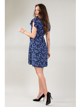 Rochie Dama Vaughn Bleumarin
