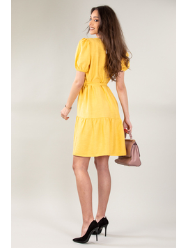 Rochie Dama Buckner Galben