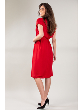 Rochie Dama Bradley Rosu