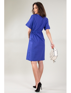 Rochie Dama Harrison Albastru