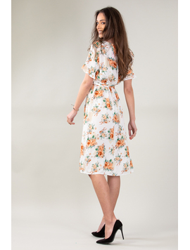 Rochie Dama Raymonds Alb