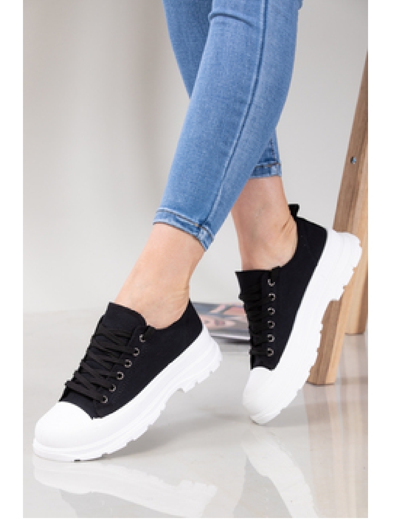 Adidasi Dama DollySkin Negru
