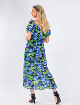 Rochie Dama Sophy Albastru