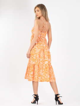 Rochie Dama Linnaea Portocaliu