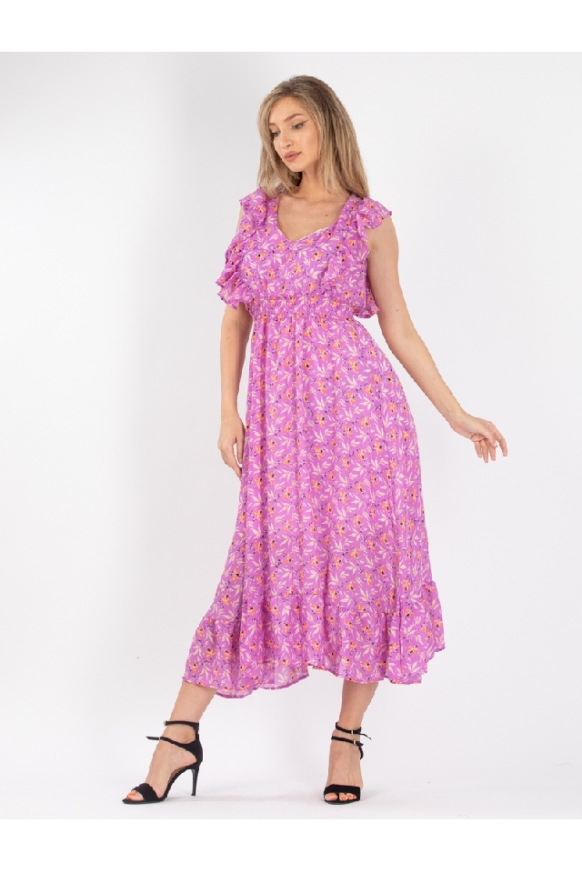 Rochie Dama Ceyolla Mov