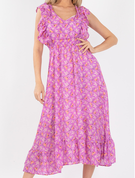Rochie Dama Ceyolla Mov